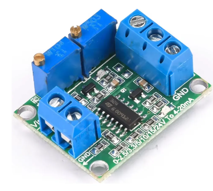 Convertidor De Voltaje A Corriente 0-5v 4-20ma